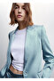 Women's Sky blue Jacket - 4