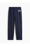 LOGO-SWEATPANTS NAVY BOWS - 5
