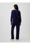 LOGO-SWEATPANTS NAVY BOWS - 2