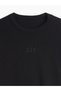 LS WAFFLE TEE SCHWARZ - 4