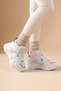 Ds.Pmd239K2051 Ankle Purple Women's Sneaker Casual Ankle Sports Shoes - 4