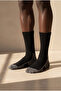 Men's jacquard socks black