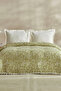 Bouquet Double Muslin Pique Green