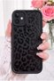 iPhone 11 Case Soft Black Leopard Pattern Soft Camera Protection Silicone Cover - 2