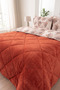 Single Luxury Wellsoft Quilt with Double Sided Pillow Case 155X215 cm Quilt - 7