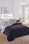 Single Luxury Wellsoft Quilt with Double Sided Pillow Case 155X215 cm Quilt