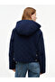 WW0WW51512 QUILTED HOOD JACKET C1G Dark Blue - 3