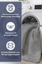 Anthracite Gray Soft Four Seasons Duvet Double 195*215 - 4