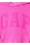 LOGO HOODIE PULLOVER Auffälliges Rosa - 4
