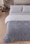 Single Wellsoft Quilt Sleeping Set - Single Sleeping Set with Elastic Sheets and Pillowcases - 2