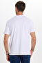 Men's Loose Fit Comfortable Cut 100% Cotton Short Sleeve White Crew Neck T-Shirt - 8
