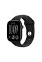 Watch Series 12 GPS 46mm Siyah Alüminyum Kasa ve Siyah Spor Kordon - S/M