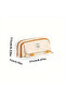 Multi-Section, Large Capacity Canvas Pencil Case for Primary and Secondary School Students - 2