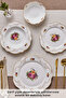 Forever Bone Antique 24 Parça 6 Kişilik Yemek Takımı - 5