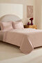 Nuvia Laced Double Duvet Cover Set Powder - 2