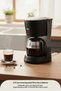 Scm-2953 Coffee Machine 800W Coffee Capacity 0.75Lt 7 Cups Filter Black - 3