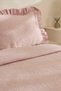 Branley Ruffled Double Bedspread Set Powder - 4