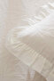 Branley Ruffled Single Bedspread Set White - 7