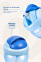 Sporty Cup with Straw, Leak-Proof Baby Cup Water Bottle 350 ml Blue - 3