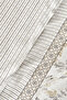 Bled Gray 100% Cotton Double Duvet Cover Set - 8