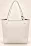 Women's Shoulder Bag Large Size Wide Volume Shawl Detailed Multi-Compartment Daily Tote Bag Elt0348 - 4