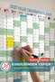 2027 Annual Transparent Planner, Self-Adhesive, Non-Sticky, Practical, Smart Paper Writing Board
