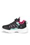 Kids Ds Rubick Smart Lace-Up Black Fuchsia Children's Sneaker Casual Sports Shoes - 12