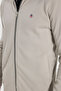 Men's slim fit cotton full-zip double pocket stand collar stone wash sweatshirt cardigan - 8