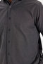 Men's Regular Fit Comfortable Cut Long Sleeve Cotton Easy-Iron Dobby Gray Shirt - 7