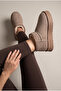 Cozy Fur Lined Thick Sole Winter Women's Boots Mink