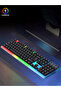 Pl-357 Usb Kablolu Işıklı Klavye Mouse Set - 5
