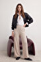 Taş Soft/Yumuşak Dokunuşlu Cepli Wideleg/Rahat Kesim Örme Eşofman Altı Pantolon TWOAW24EA00012 - 2