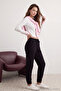 Black Thick Inside Fleece Basic Knitted Sweatpants Pants Twoaw22Ea0468