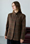Camel Kapama Detaylı Kaşe Blazer Ceket TWOAW27BC00027 - 6