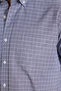 Men's Regular Fit Classic Cut Button Lapel Small Checkered Cotton Shirt - 7