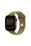 Watch Series 12 GPS 46mm Koyu Bronz Alüminyum Kasa ve Zeytin Yeşili Spor Kordon - S/M