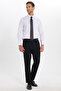 Men's Slim Fit Non-Iron Cotton White Shirt - 2