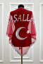 Red Mashallah and Ayyıldız Circumcision Cover, Circumcision Supplies, Circumcision Henna, Circumcision Wedding - 3