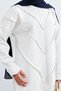 Front V-Neck Detailed Tunic White - 5