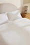 Calisse Laced Double Duvet Cover Set White - 9