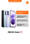 REDMI Note 17 4G 6GB+256GB Mor (Xiaomi Türkiye Garantili) - 4