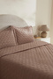 Gilda Double Bedspread Set Powder - 7