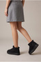 Cozy Fur Lined Thick Sole Winter Women's Boots Black - 6