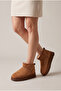Cozy Fur Lined Thick Sole Winter Women's Boots Brown - 7
