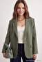 Mint Regular Astarlı Dokuma Blazer Ceket TWOAW23BC00132