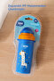 Patterned Glass with Straw, Non-Spill Baby Cup Water Bottle 300 ml Blue - 6