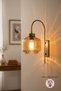 Meadow Honey Glass Sconce Wall Lamp Modern Hotel Cafe Vintage Living Room Bedroom Staircase Retro - 5