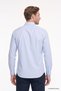 Men's Light Blue Easy-Iron Slim Fit Slim Fit Classic Collar Cotton Shirt - 7