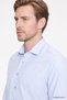 Men's Light Blue Easy-Iron Slim Fit Slim Fit Classic Collar Cotton Shirt - 3