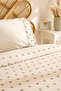Carezza 100% Cotton Muslin Double Brodeled Pique Set Green - 6